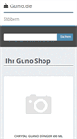 Mobile Screenshot of guno.de